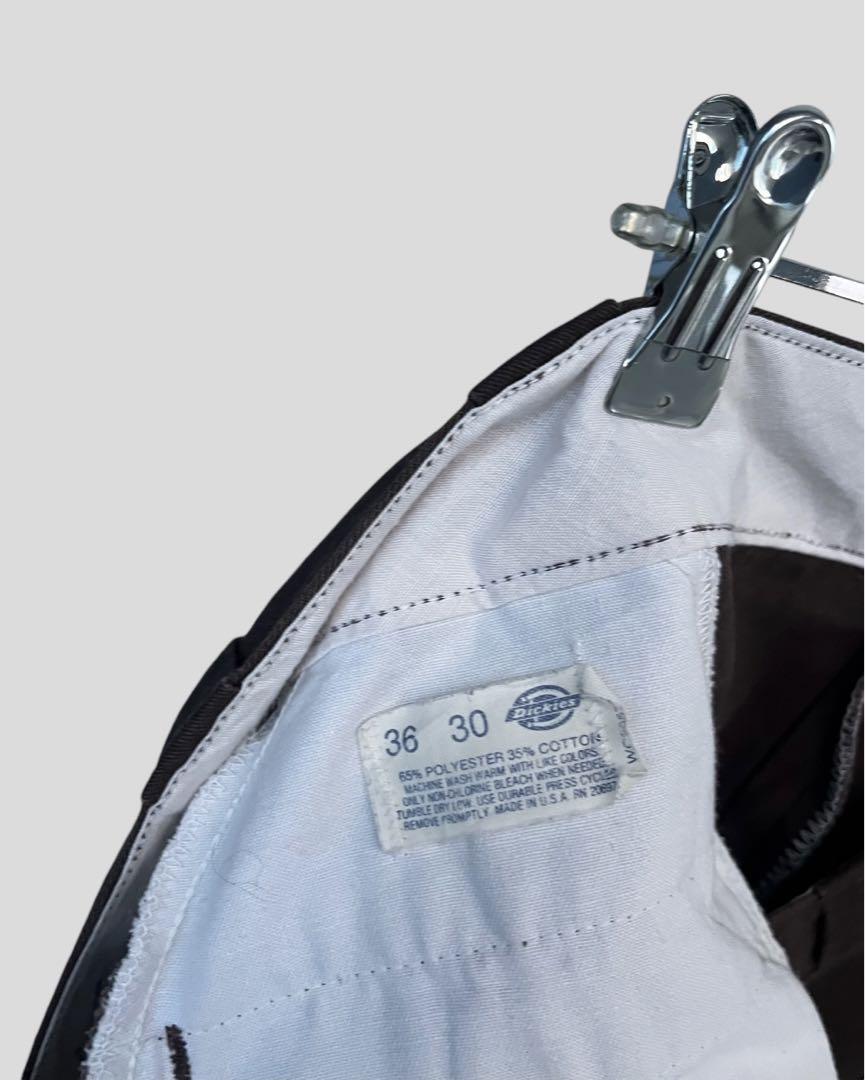 80´s dickies ブラウン アメリカ製 チビタグ w36 l30 メンズ