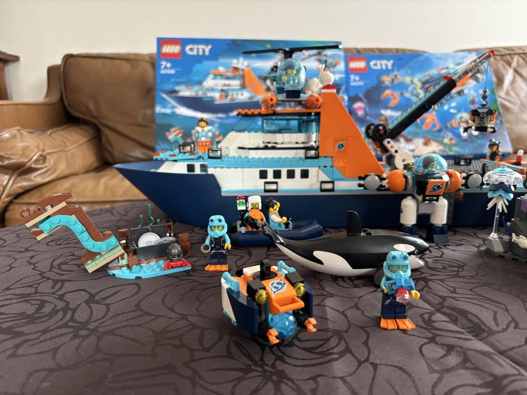探検船-深海探検潜水艦60379 セット