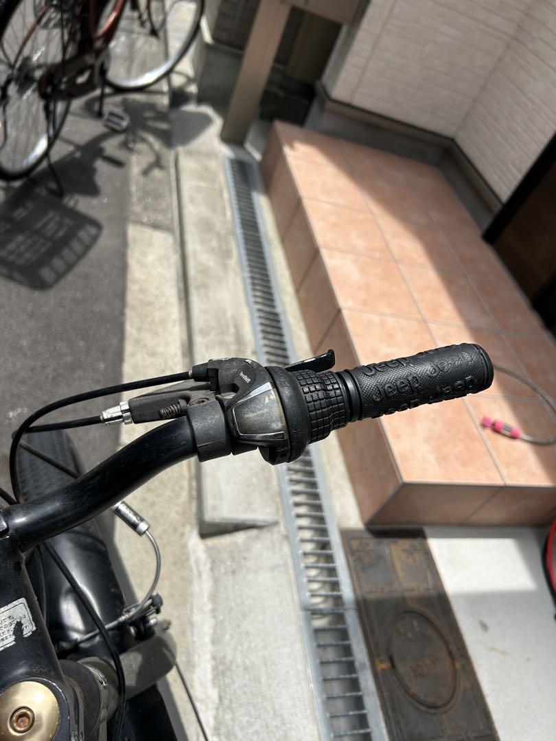Jeep マウンテンバイク 太タイヤ グレー