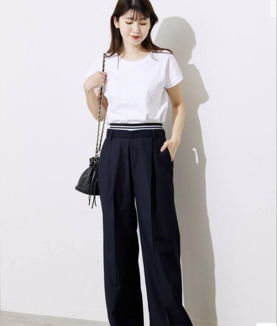美品　oriensジャーナルsスタンダード　スラックス
