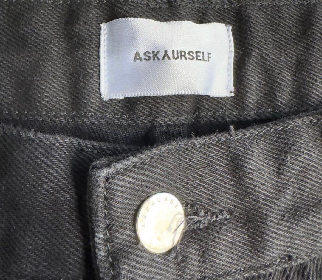 【ASKYURSELF】 PHRASE 90s FLARE DENIM デニム 【ASKYURSELF】 PHRASE 90s FLARE DENIM デニム