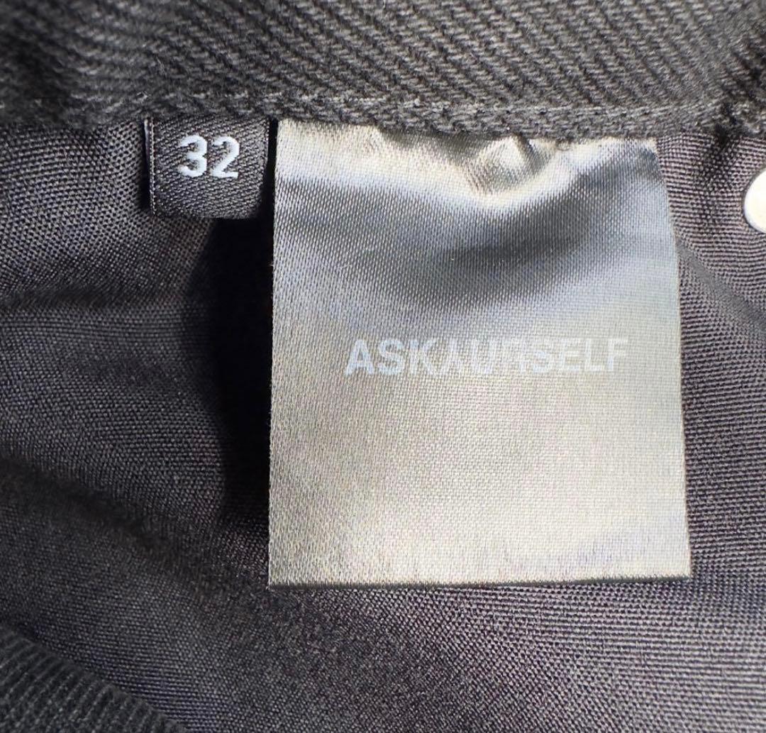 【ASKYURSELF】 PHRASE 90s FLARE DENIM デニム 【ASKYURSELF】 PHRASE 90s FLARE DENIM デニム