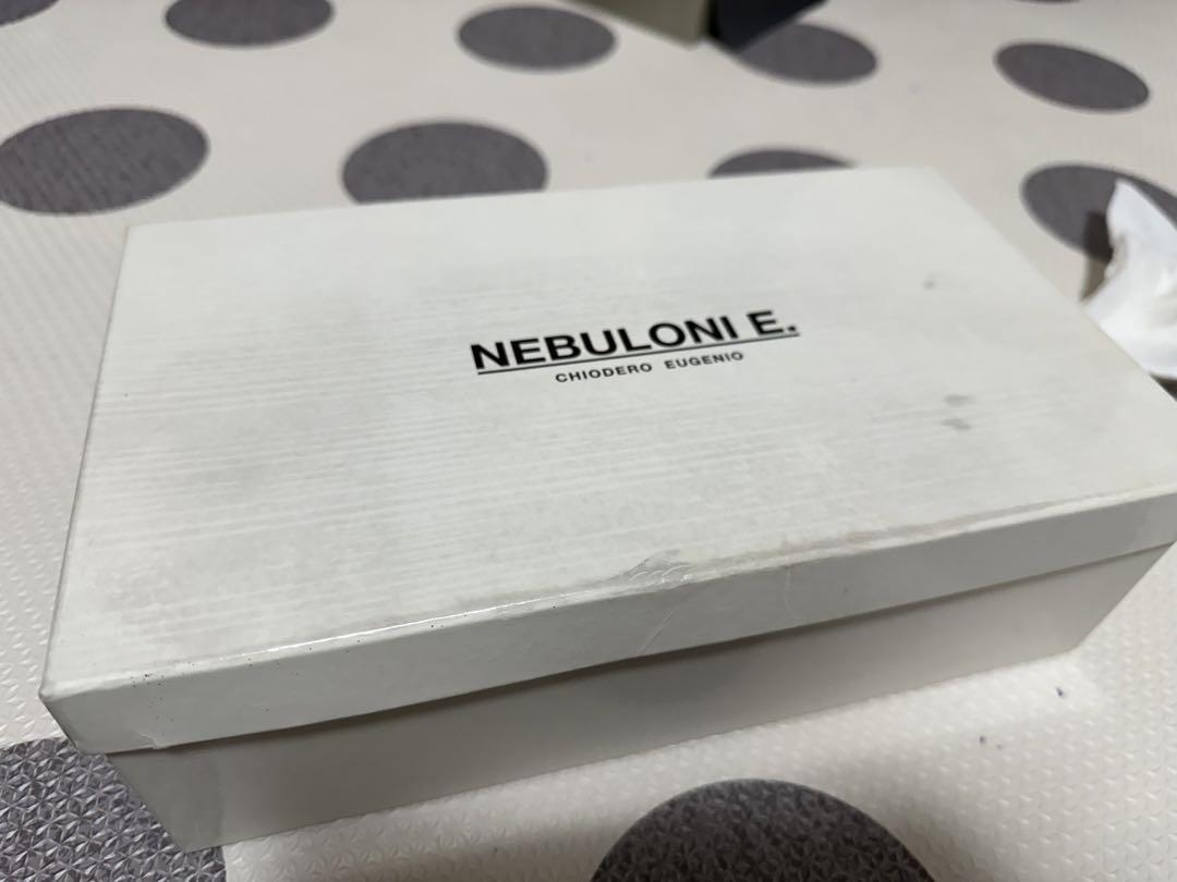 NEBULONIE 赤 スエード サンダル