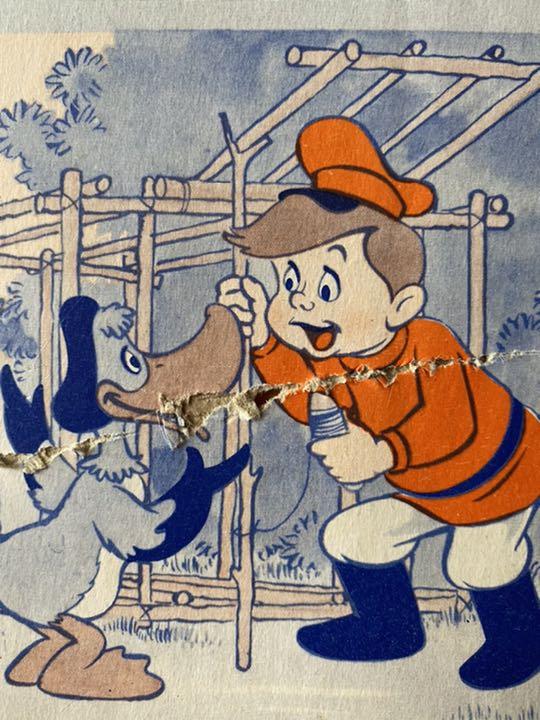 昭和レトロ ディズニー絵本 『ピーターとおおかみ』 1961年 激レア