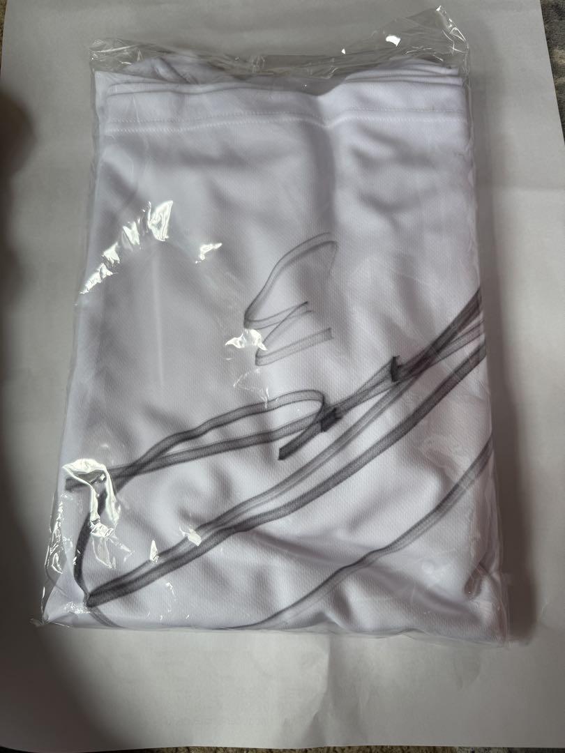アルビレックス新潟　選手サイン入りロングスリーブTシャツ　長袖