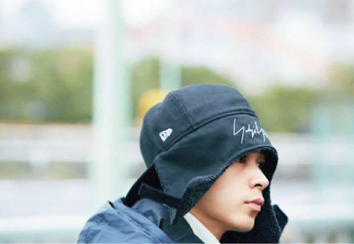 Yohji Yamamoto × New Era ドッグイヤーキャップ Yohji Yamamoto × New Era ドッグイヤーキャップ