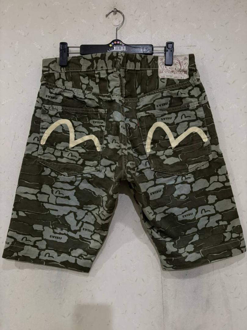 EVISU（エヴィス）エビス 2001 ハーフデニム カモメペイント