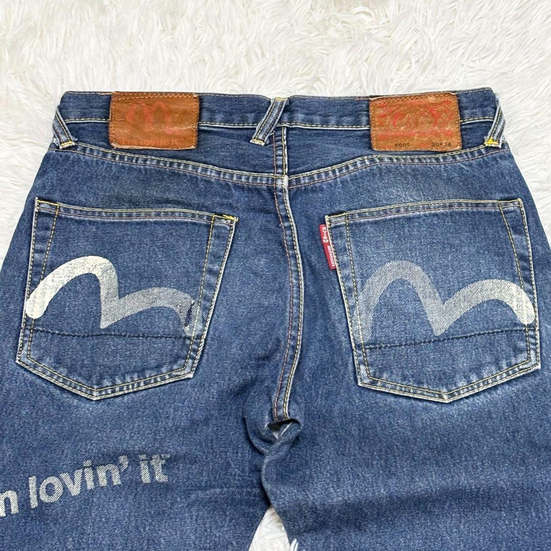 EVISU エヴィスジーンズ　マクドナルドコラボ 限定品　シリアルナンバーあり EVISU エヴィスジーンズ マクドナルドコラボ 限定品 シリアル