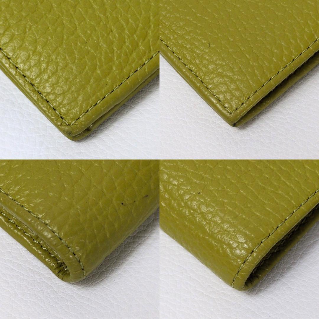 IACUCCI イアクッチ マルチ ウォレット 財布 二つ折り レザー イエロー