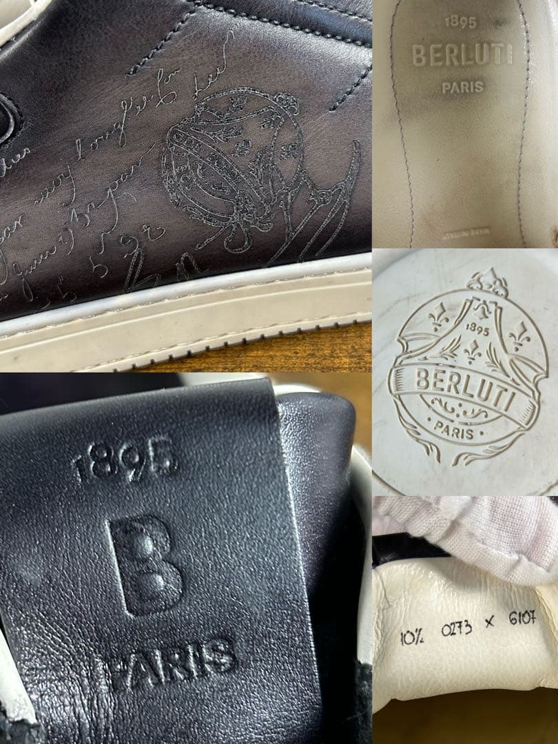 26万円 Berluti プレイタイム スクリットレザー スニーカー 10.5 26万円 Berluti プレイタイム スクリットレザー スニーカー 10.5