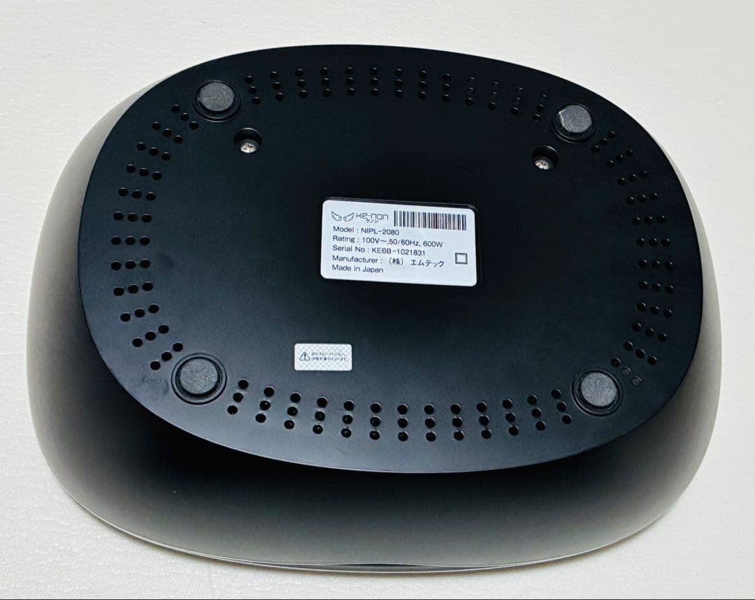 【美品】ケノン フラッシュ式脱毛器 ver6.2