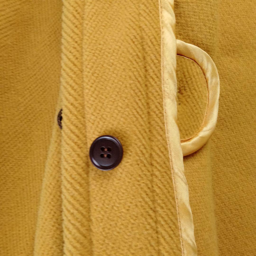 ダッフルコート【美品】36サイズ　イギリス製　New Hampsh　イエロー系