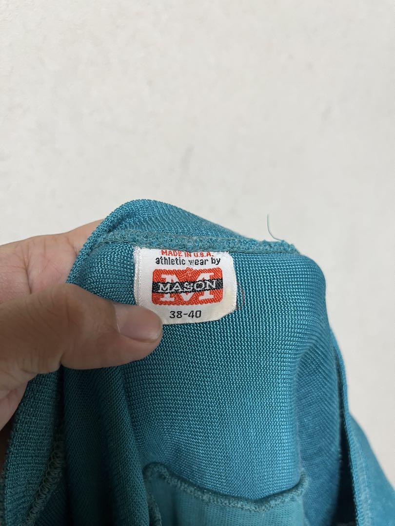 80s MASON フットボールシャツ　レアカラー　m 古着　グッドレギュラー
