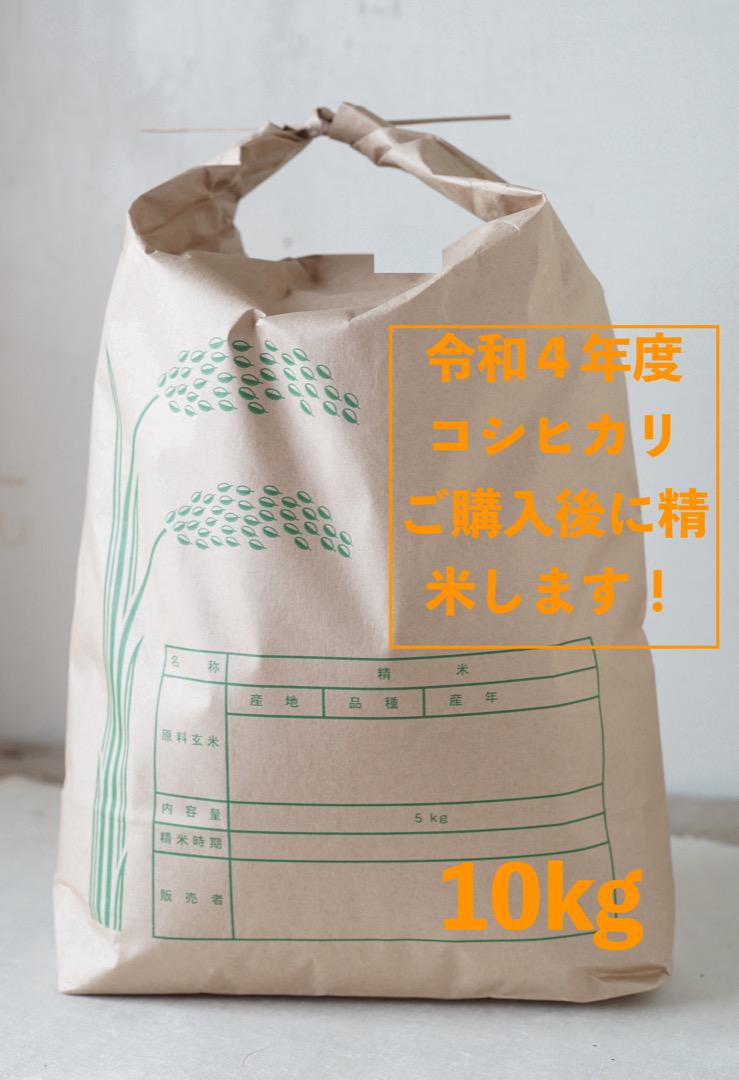 美味しいお米！新米【１０ｋｇ】令和４年度三重県産コシヒカリ！