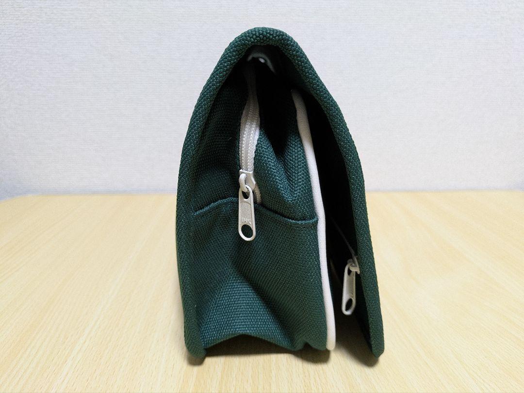 【美品】HERMES エルメス オーデ コロン ポーチ　グリーン 緑 美品】HERMES エルメス オーデ コロン ポーチ グリーン 緑