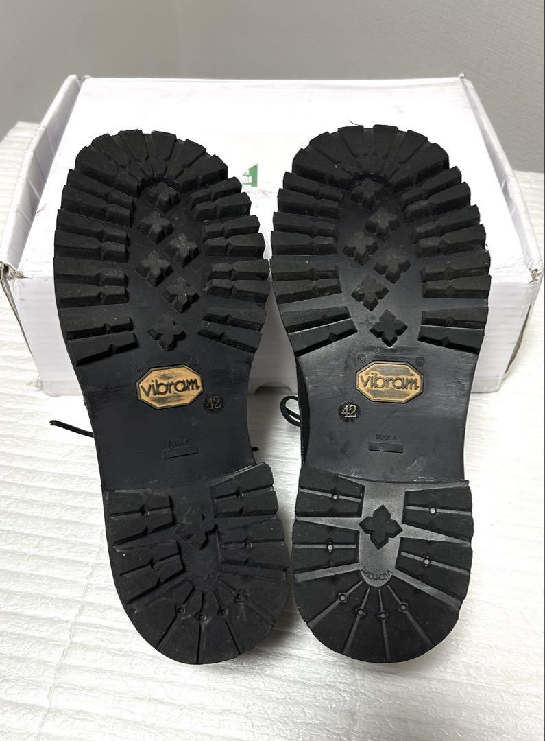 【美品】 GUIDI グイディ レースアップレザーシューズ GR02V