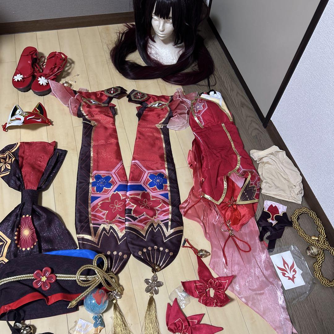 崩壊スターレイル 花火 コスプレ 靴 武器付き フルセット