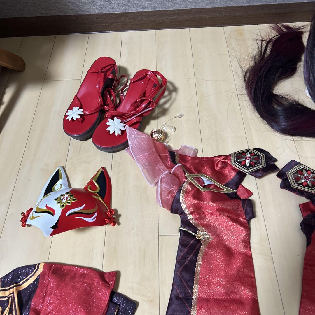 崩壊スターレイル 花火 コスプレ 靴 武器付き フルセット