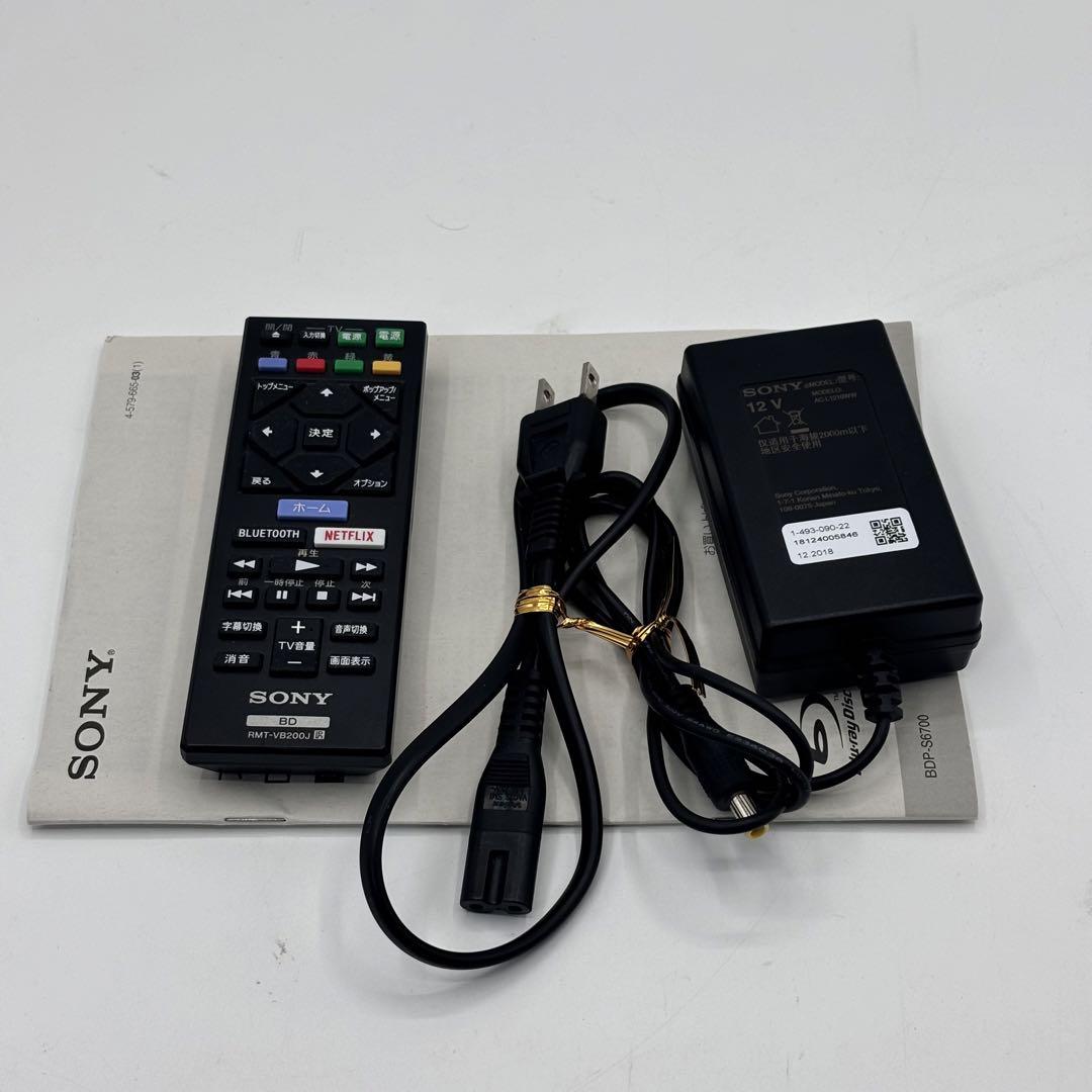 SONY 4K ブルーレイプレーヤー 本体 BDP-S6700