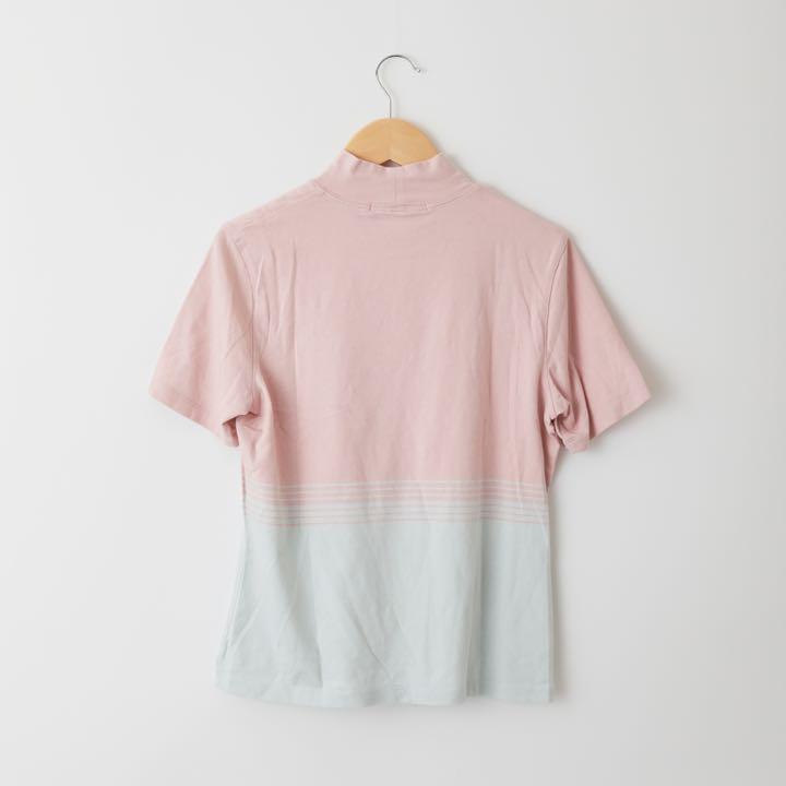 ナイキ Tシャツ スポーツ レディース ハイネック 半袖 カジュアル ピンク メルカリ