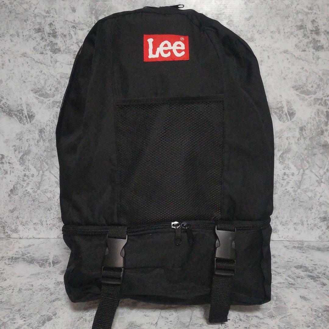Lee  リー　リュックサック　バックパック　メンズ　大容量　黒　ブラック