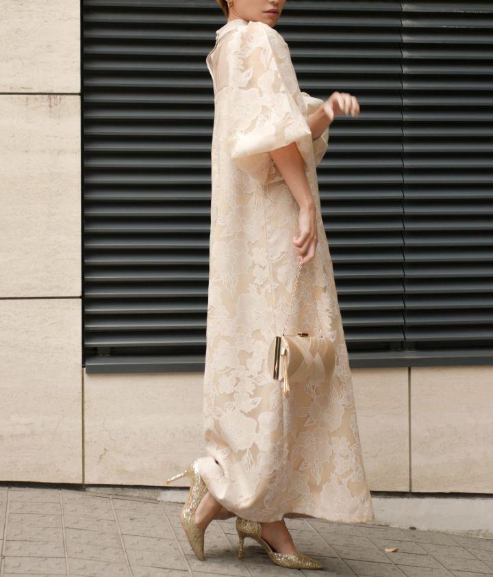 My shawty 花柄 レース ドレス ワンピース 結婚式 オケージョン forksy.】【オケージョン対応】花柄刺繍レースワンピース
