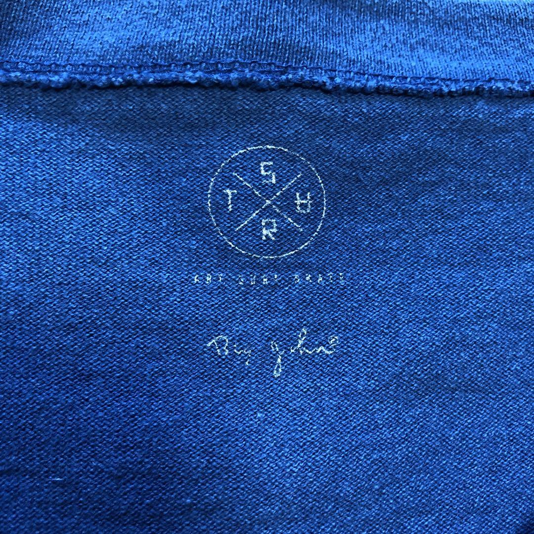 ミューズドゥドゥーズィエムクラス サート INDIGO バスクボーダー
