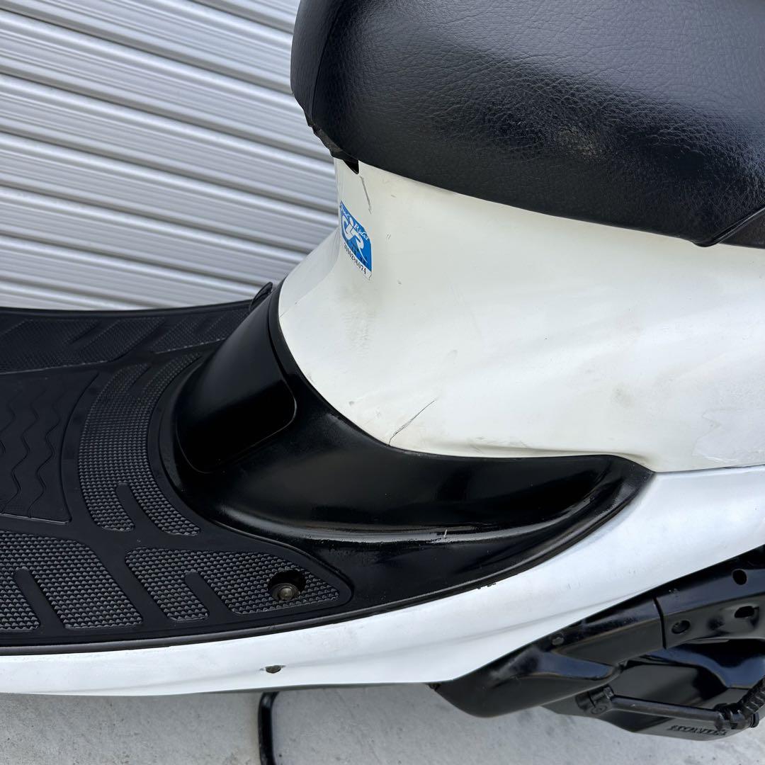 茨城 ホンダ ライブディオ AF34 DIO ZX 人気の白 希少 ゼッペケ