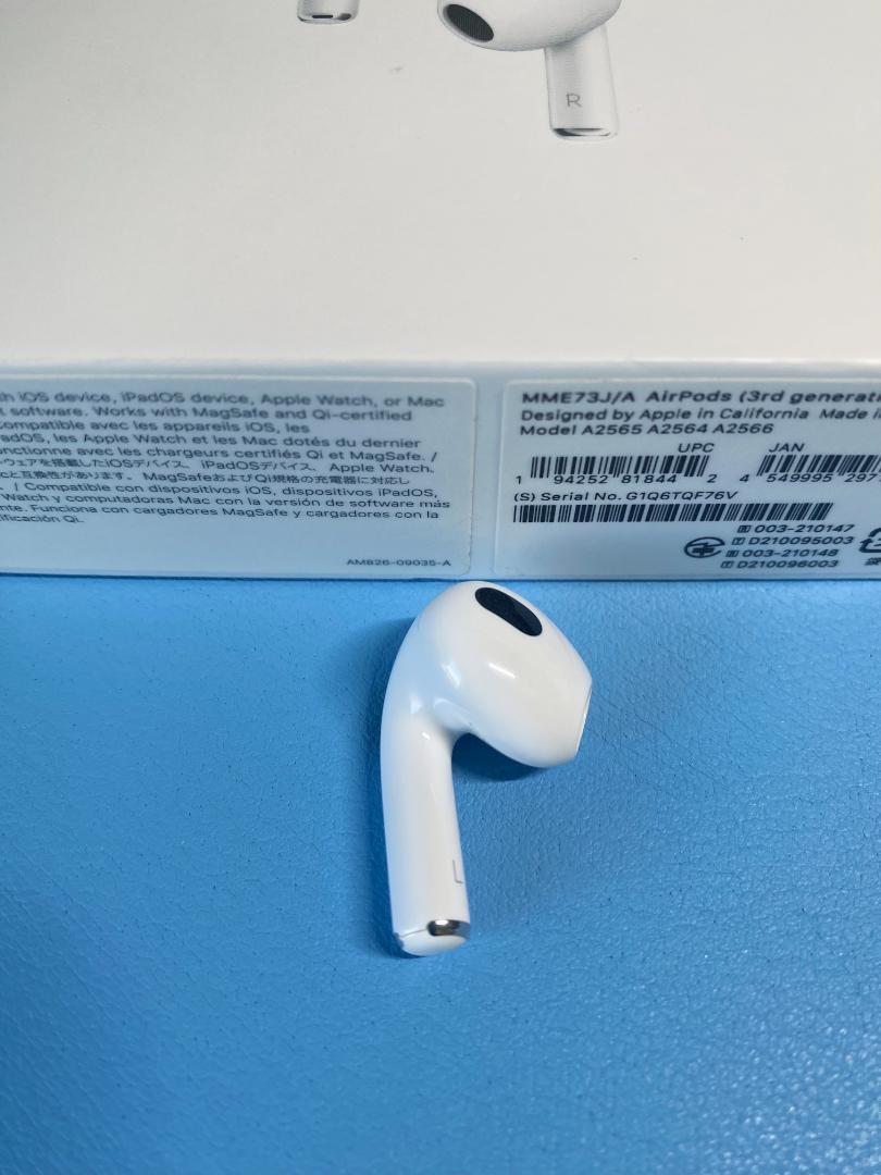 AirPods 第三世代 L片耳 左耳のみ イヤホン A2564