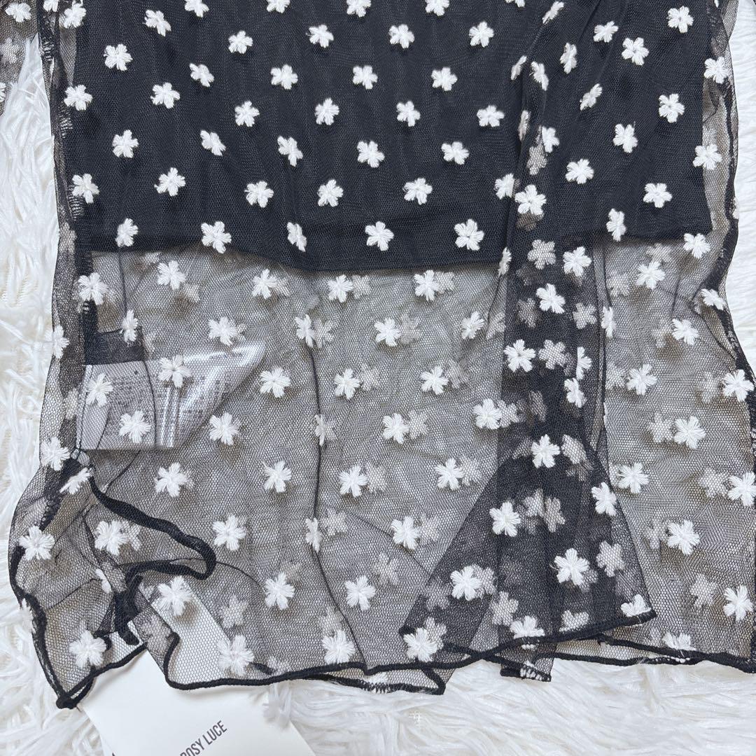 ロージールーチェ FLOWER TULLE SHEER TOPS 板野友美 - メルカリ