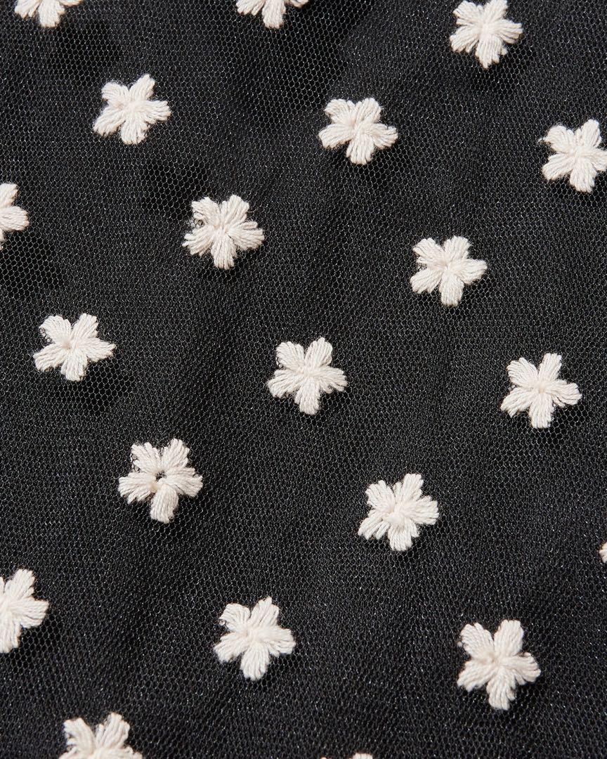 ロージールーチェ FLOWER TULLE SHEER TOPS 板野友美 トップス