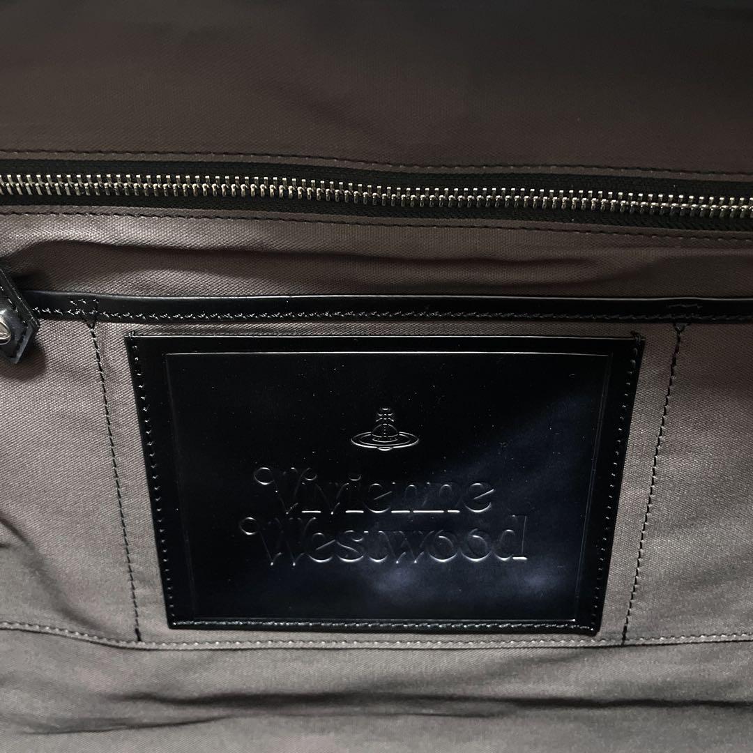 訳あり　新品　ヴィヴィアンウエストウッド　日本製　メンズ　本革　ビジネスバッグ