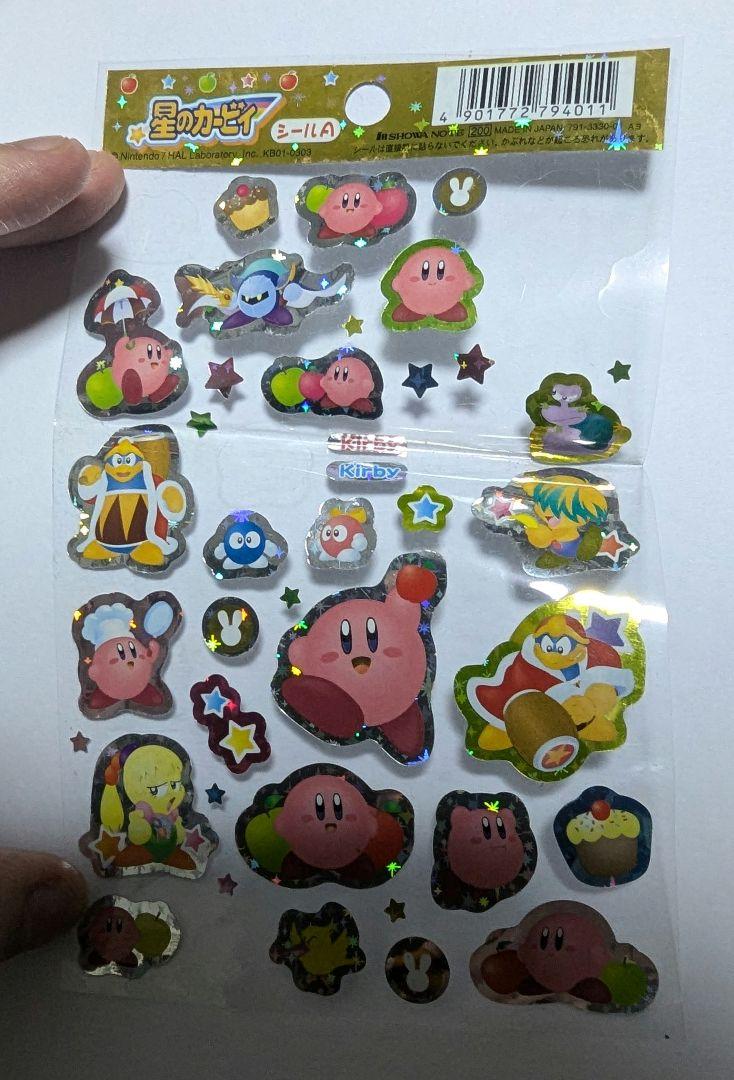 アニメ星のカービィシール
