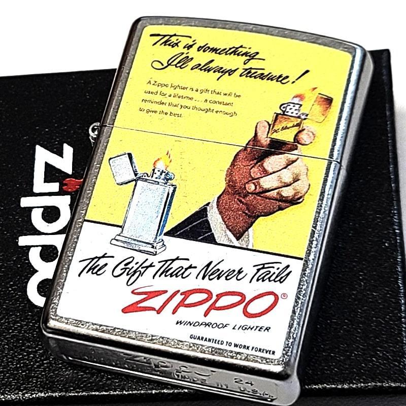 ZIPPO ライター クラシック デザイン ジッポ アメリカン ヴィンテージ柄