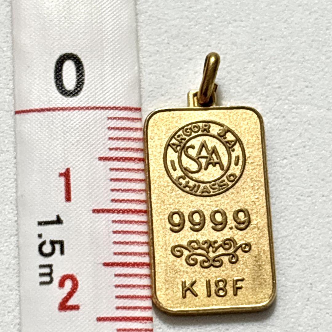 ARGOR SA K18F ペンダントヘッド 遺品整理 断捨離 ヴィンテージ