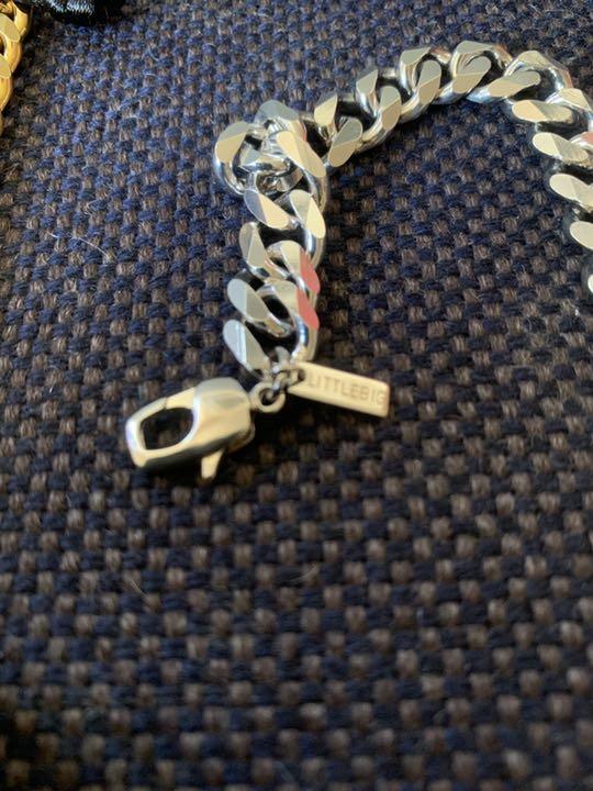 LITTLEBIG Silver Half Neckless ネックレス 8hESM-m19687038988 低価豊富な