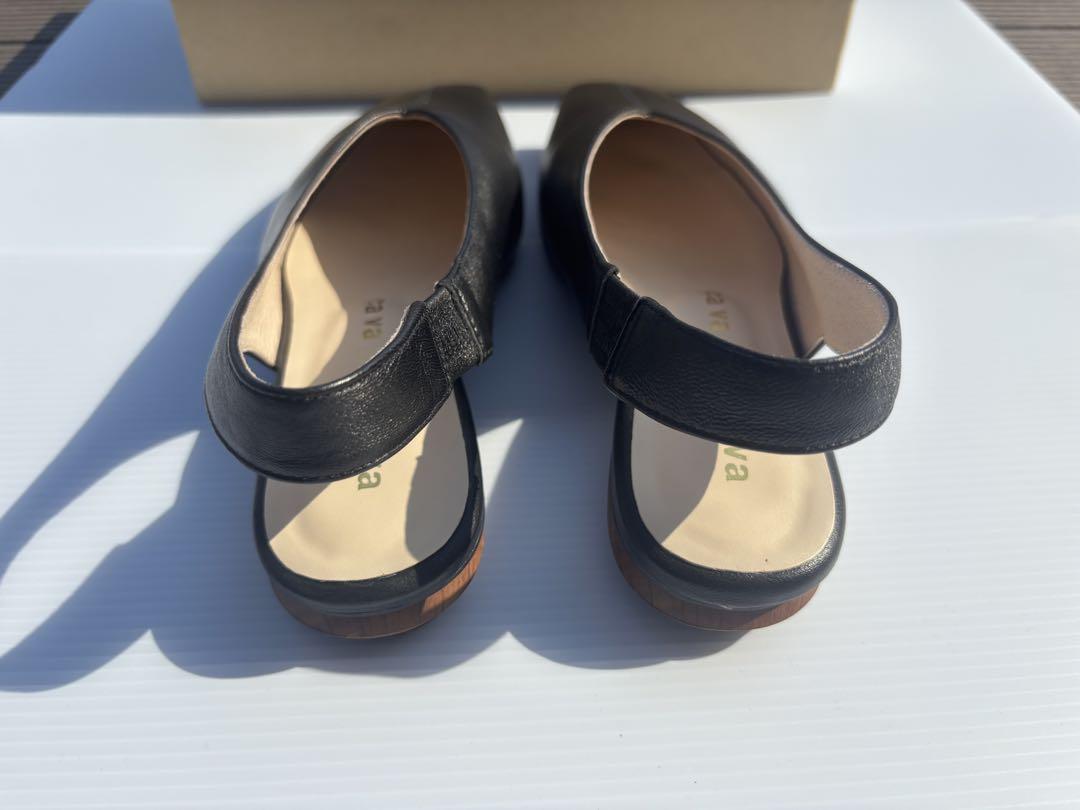 【新品】cavacava 23cm 黒パンプス パンプス ヒール