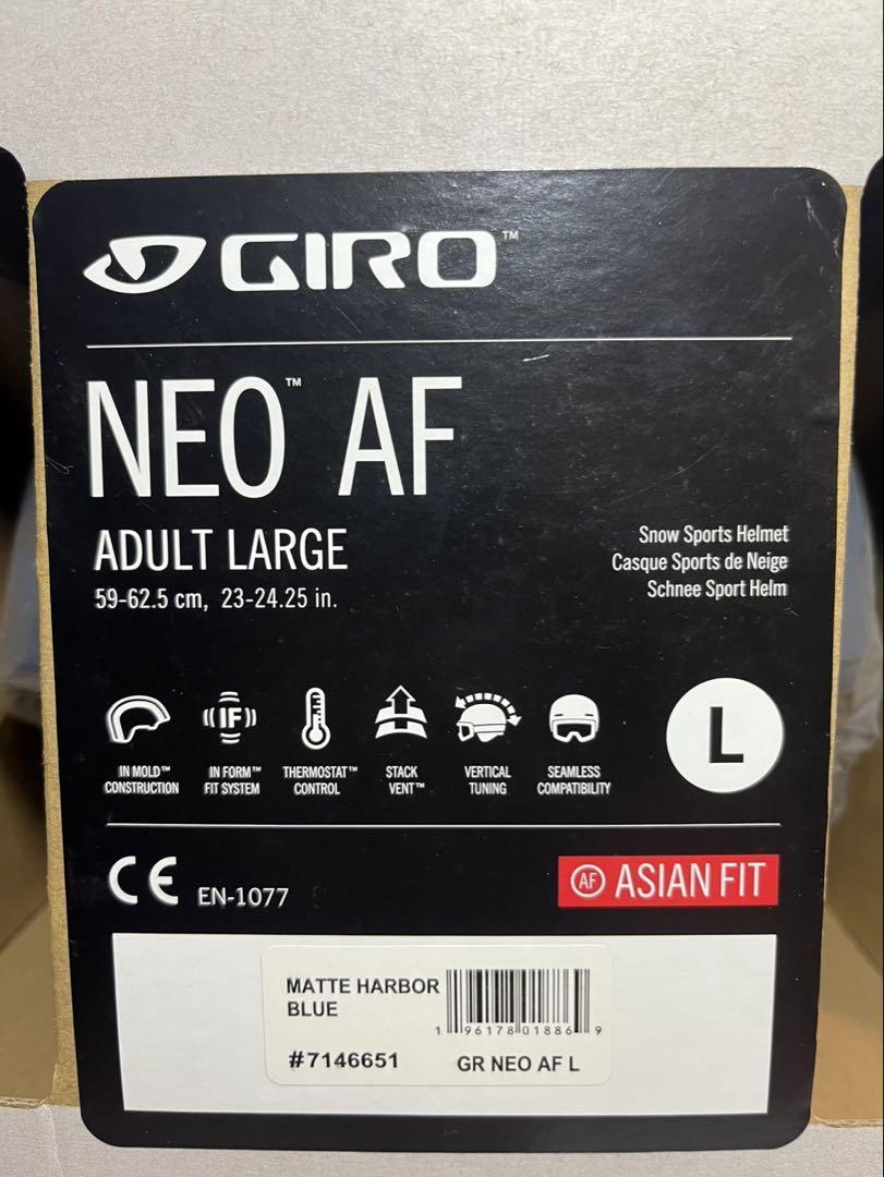 Giro NEO ASIAN FITスキーヘルメット ネイビー