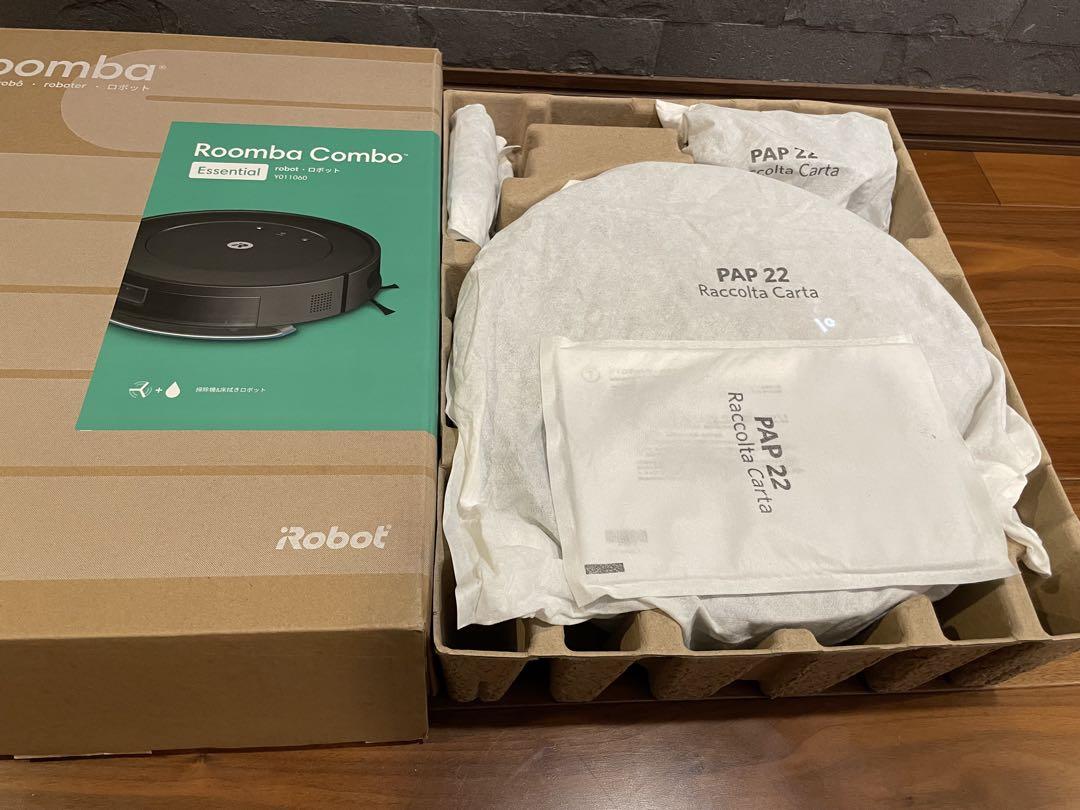 【美品】iRobot Roomba combo Essential【水&床拭き】