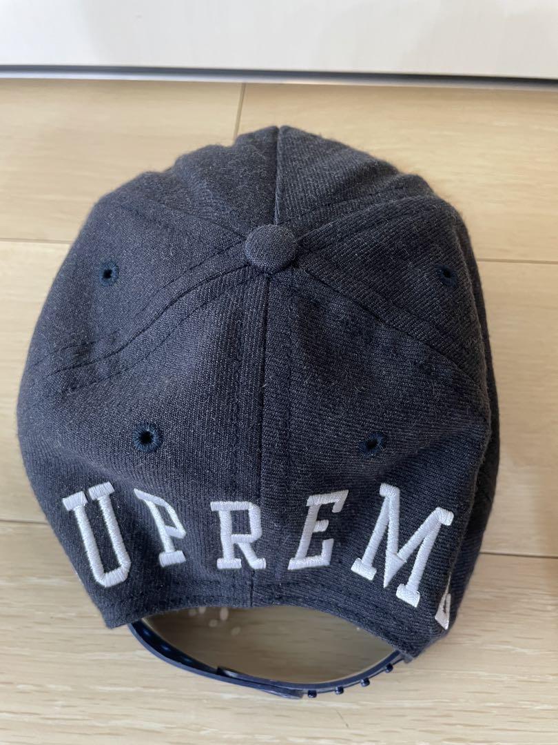 15AW Supreme Champion 5-panel cap Navy - fourthquadrant.in