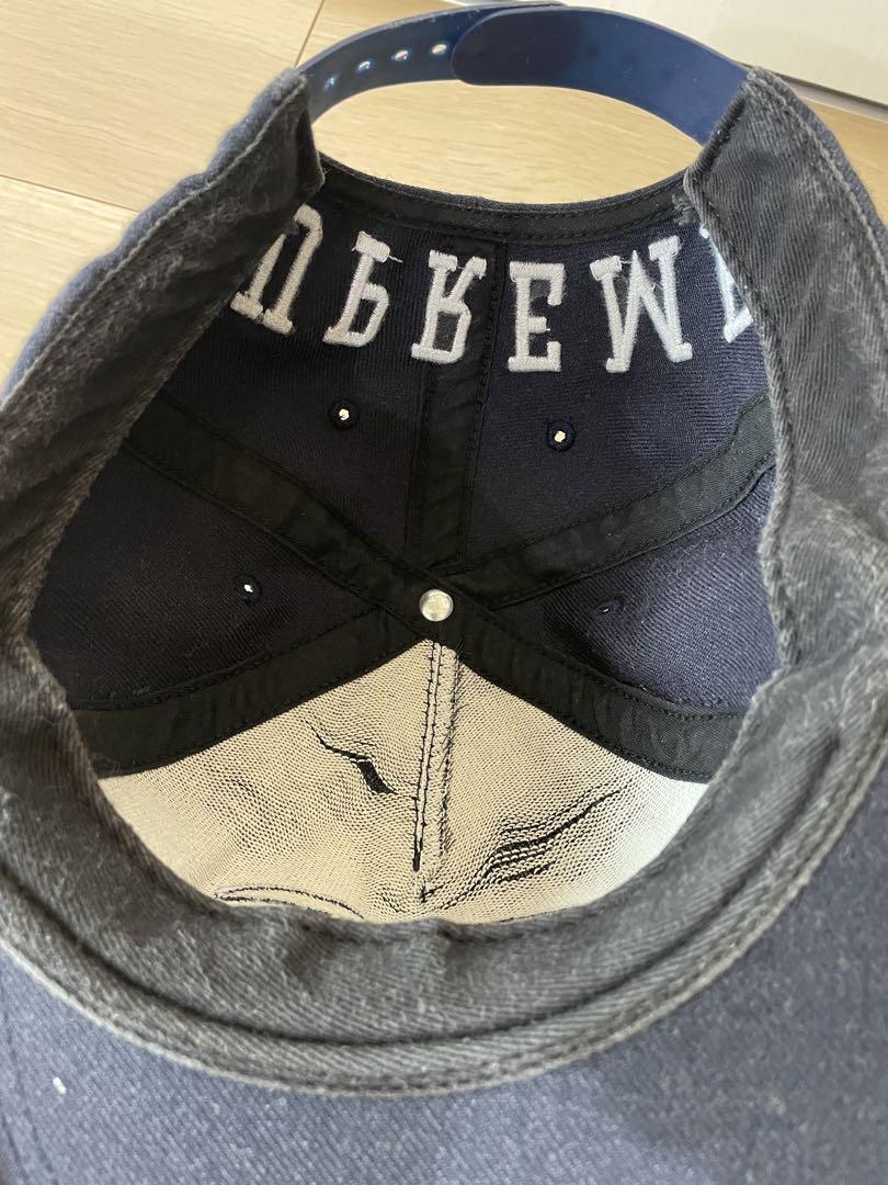15AW Supreme Champion 5-panel cap Navy - fourthquadrant.in