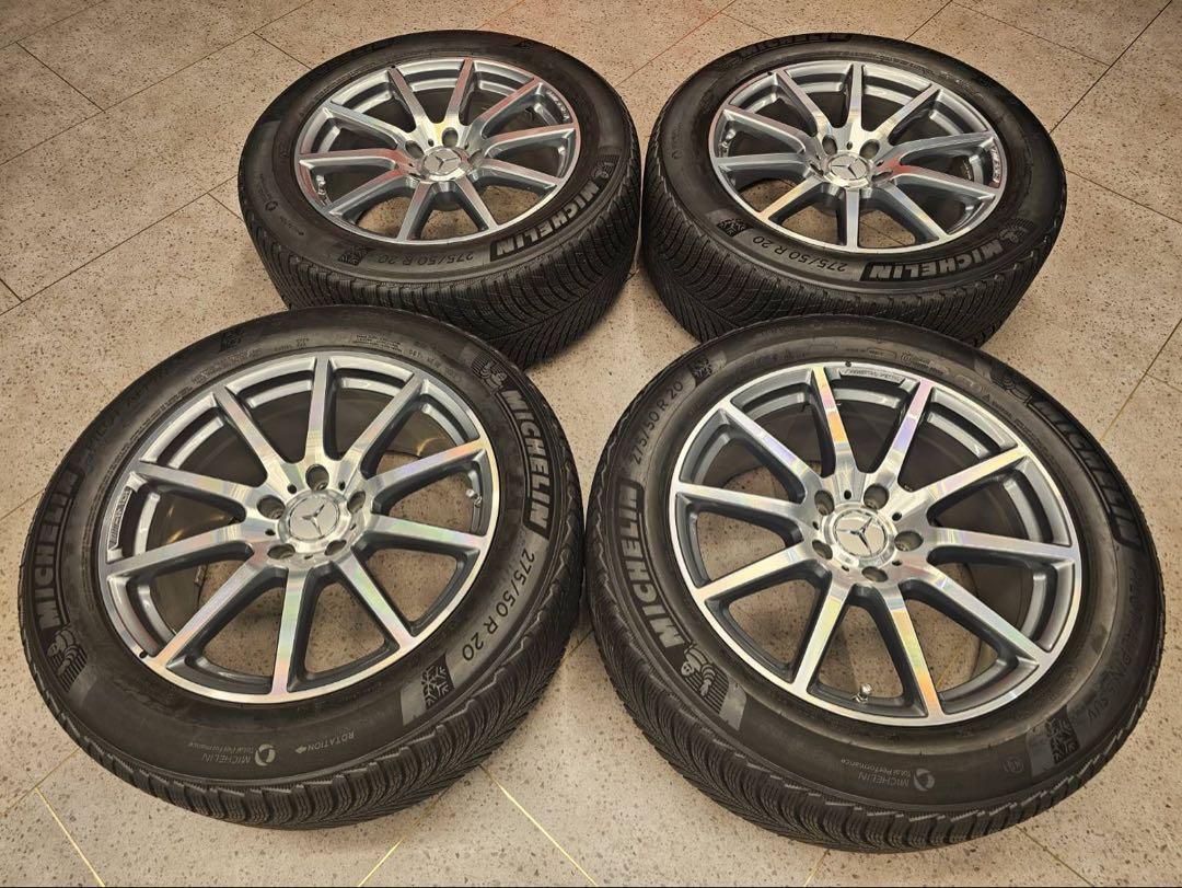 ベンツGクラスG63 純正スタッドレスタイヤホイール20インチ