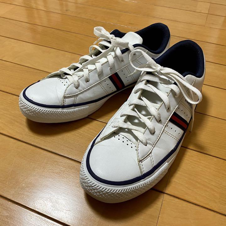 メンズ Converse 白スニーカー コンバース メルカリ