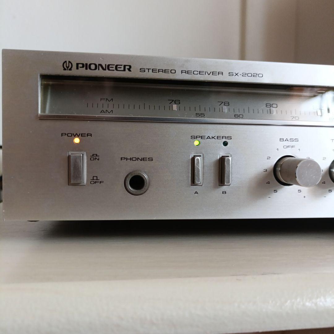 パイオニアレシーバーアンプ SX-2020 - メルカリ