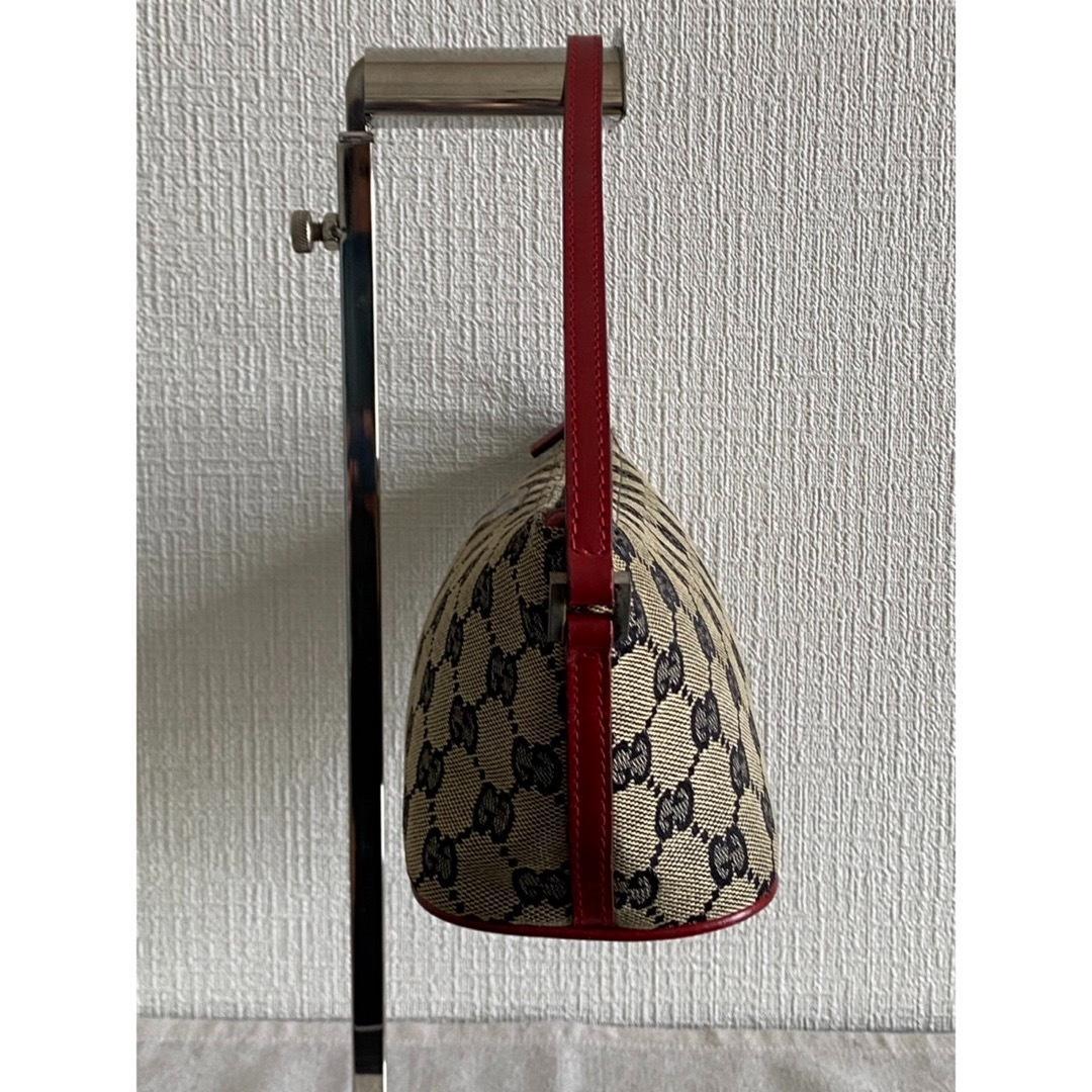 GUCCIグッチGGアクセサリーポーチハンドバッグキャンパス