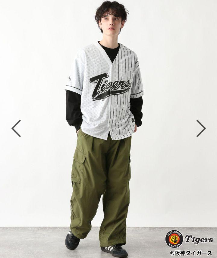【新品未使用未開封完売サイズ】阪神タイガース　コラボベースボールシャツ