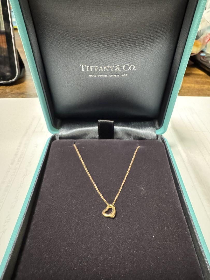 Tiffany & Co. ハート型ネックレス 750金