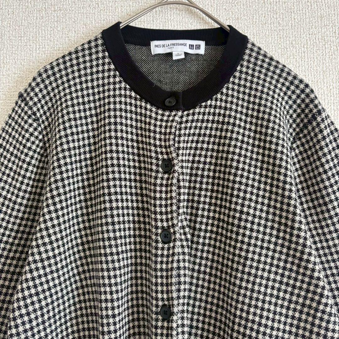ユニクロ イネス シャガード クルーネック カーディガン L