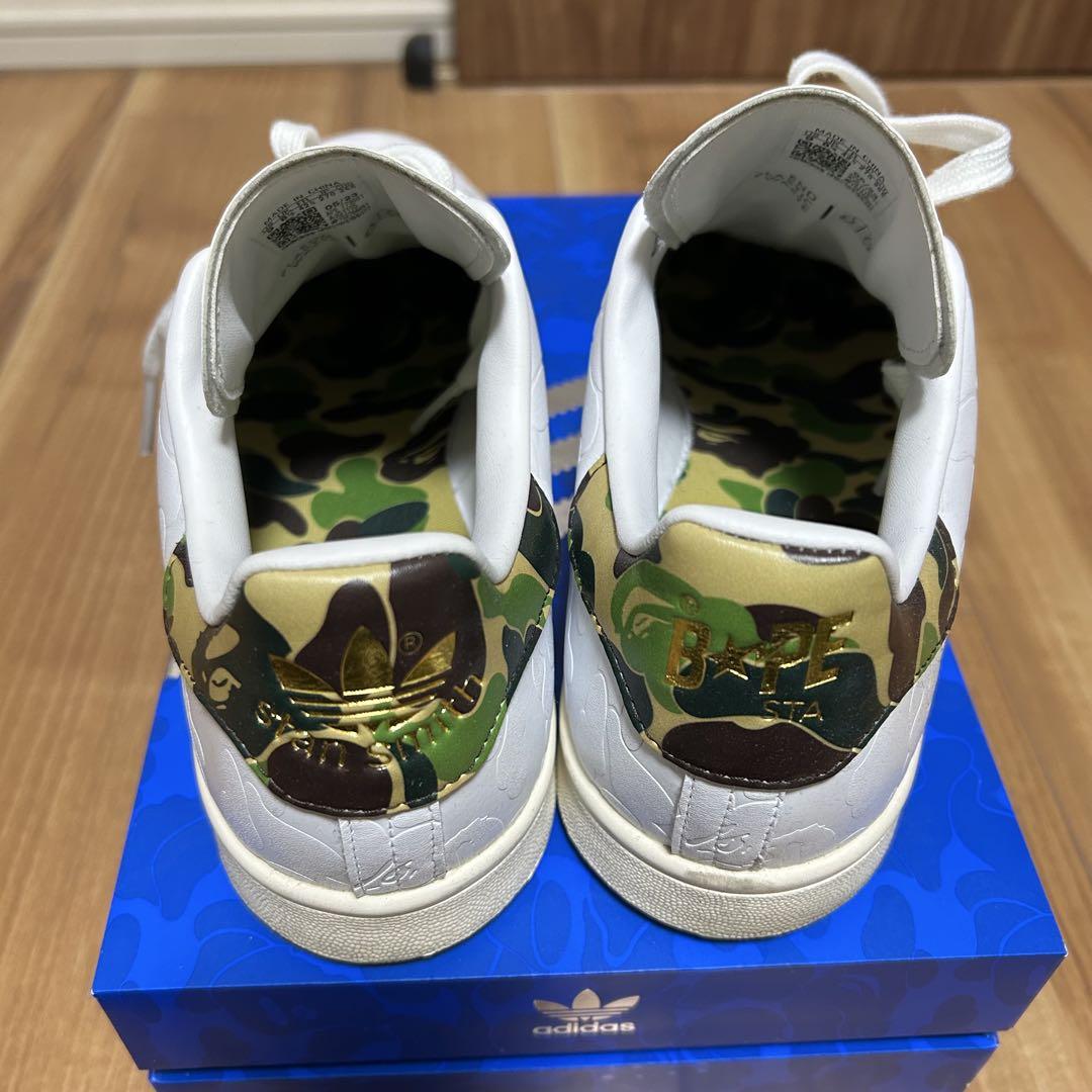 美品 adidas APE 30th Stan Smith BAPE 27.0