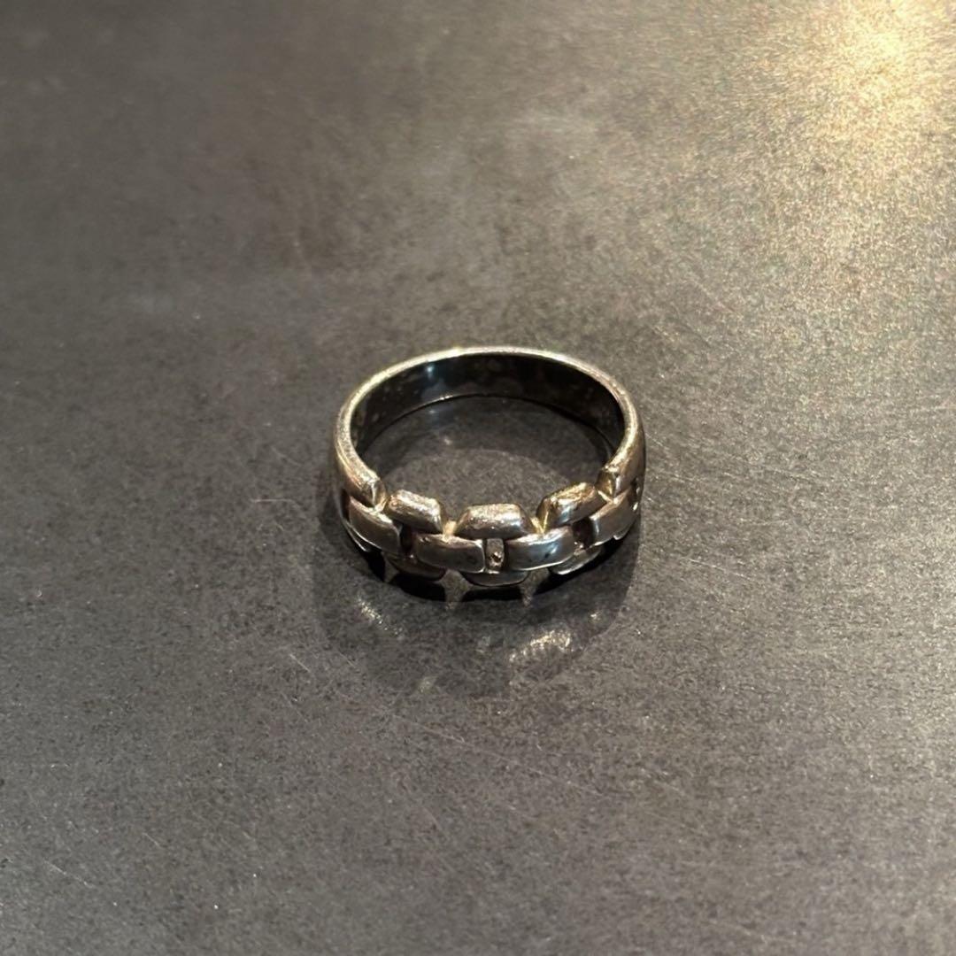 SILVER925 CHAIN DESIGN RING/シルバー/リング